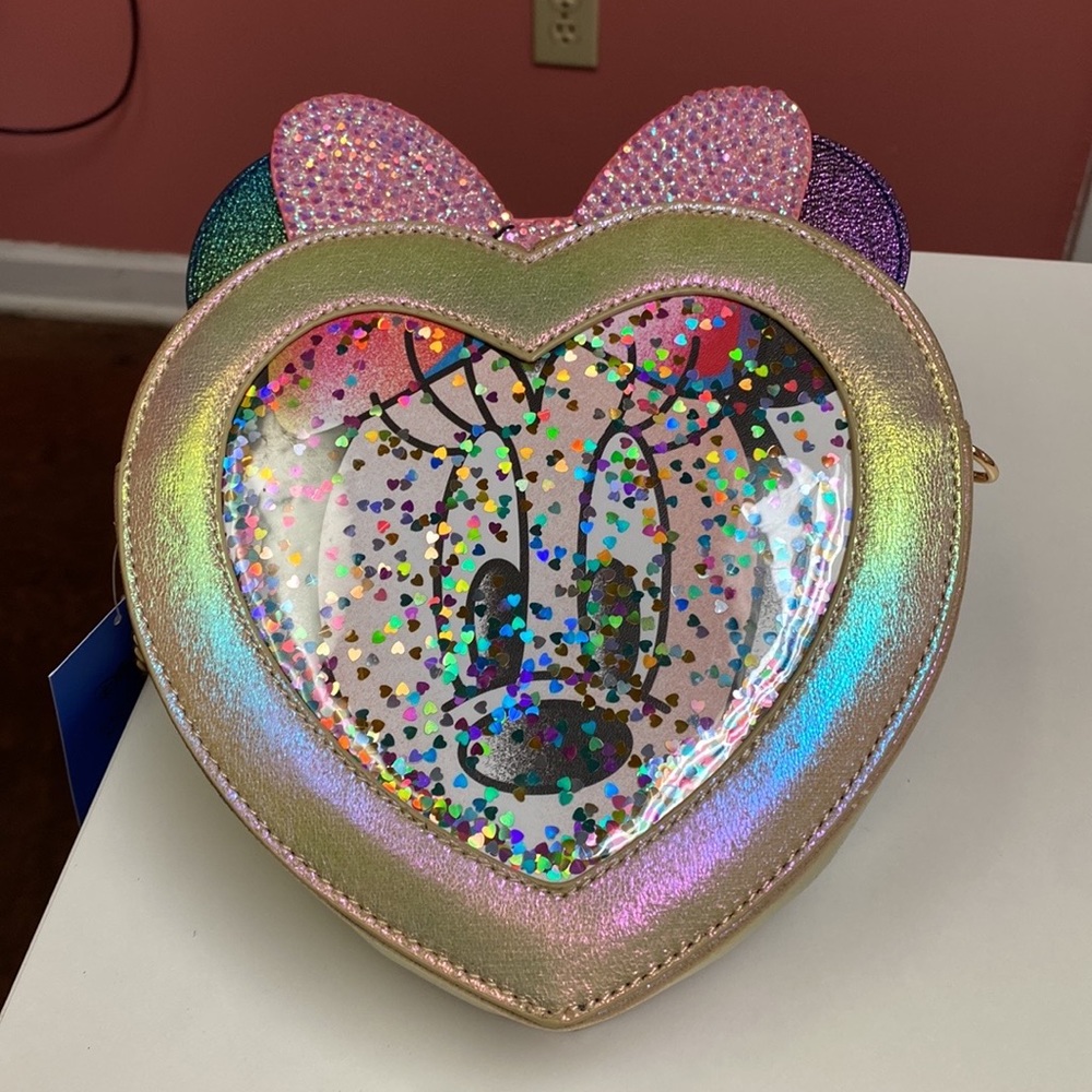 Customized Disney Danielle Nicole Minnie Confetti Crossbody
